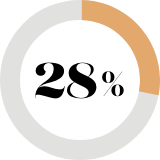 28%